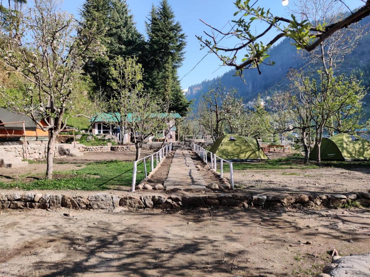 Himtrek Riverside Camps & Hostel Manali Dış mekan fotoğraf