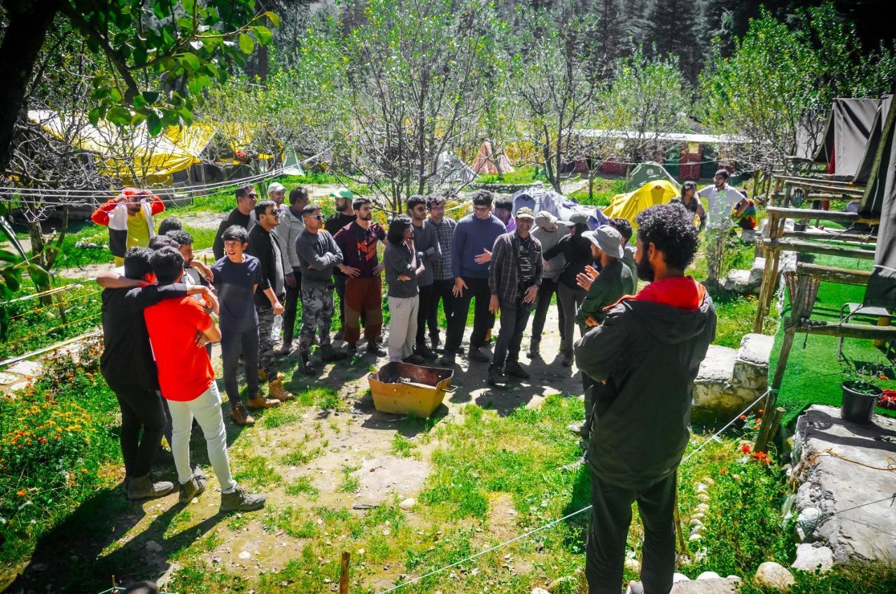 Himtrek Riverside Camps & Hostel Manali Dış mekan fotoğraf