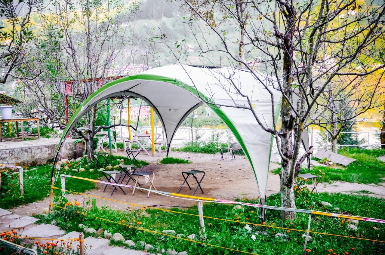 Himtrek Riverside Camps & Hostel Manali Dış mekan fotoğraf