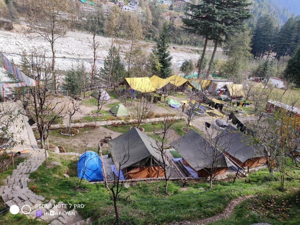 Himtrek Riverside Camps & Hostel Manali Dış mekan fotoğraf
